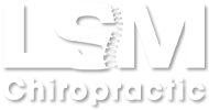 LSM Chiropractic of Madison Central Logo White Version