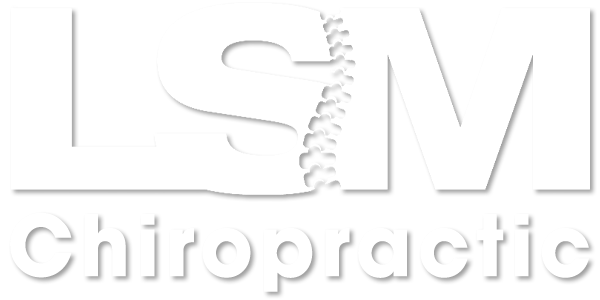 LSM Chiropractic of Madison Central Logo Large White Version